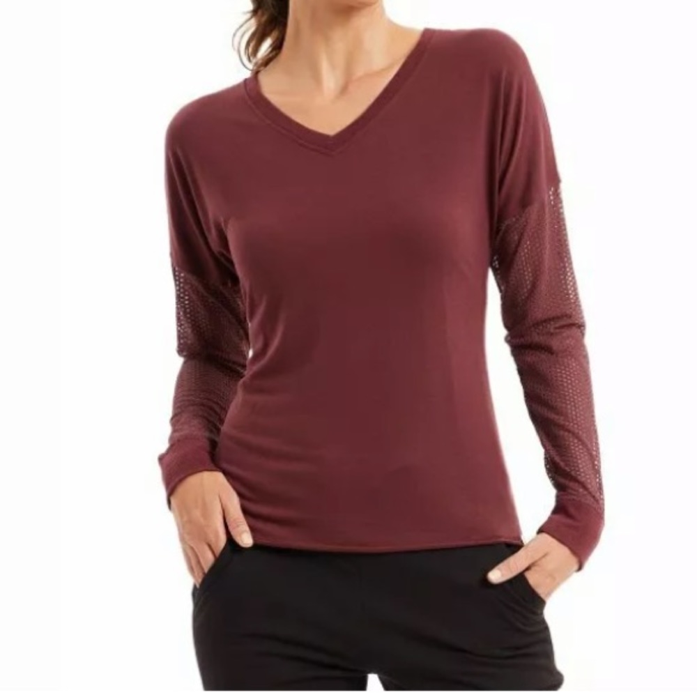 Marika Tawny Port Abigail Tee Size M